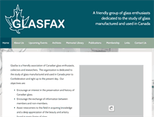 Tablet Screenshot of glasfax.ca